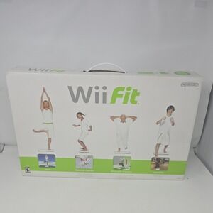 Ninetendo Wii Fit (Wii, 2008), Complete w/ Balance Board, Game...~ New,